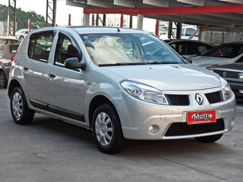 RENAULT - SANDERO - 2009/2010 - Prata - R$ 27.800,00