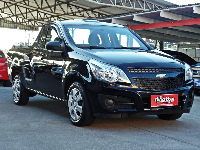 CHEVROLET - MONTANA - 2016/2017 - Preta - R$ 51.800,00