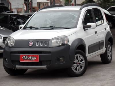 FIAT - UNO - 2013/2014 - Branca - R$ 36.800,00