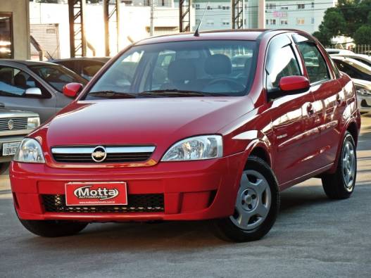 CHEVROLET - CORSA - 2009/2010 - Vermelha - R$ 31.800,00