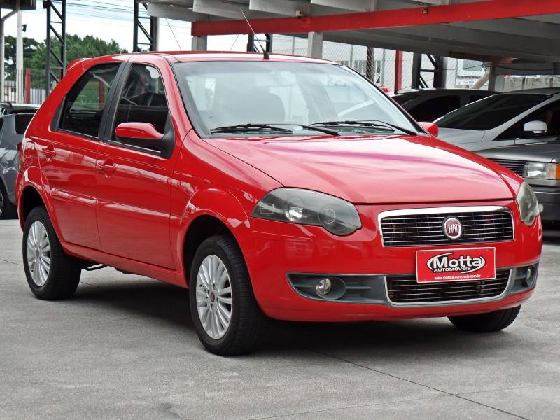 FIAT - PALIO - 2009/2010 - Vermelha - R$ 33.800,00
