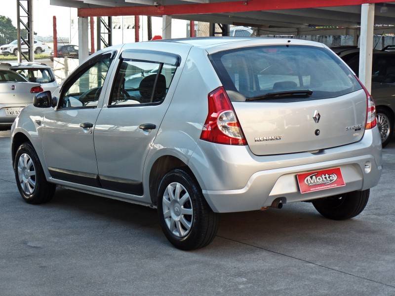 RENAULT - SANDERO - 2009/2010 - Prata - R$ 27.800,00