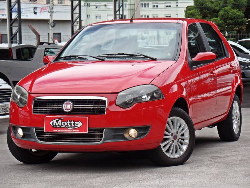 FIAT - PALIO - 2009/2010 - Vermelha - R$ 33.800,00