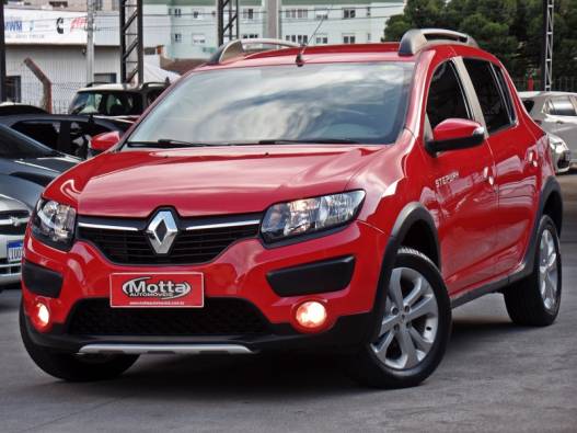 RENAULT - SANDERO - 2016/2016 - Vermelha - Sob Consulta