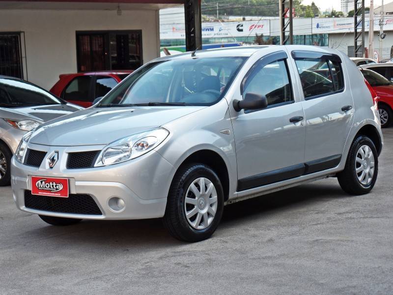 RENAULT - SANDERO - 2009/2010 - Prata - R$ 28.800,00