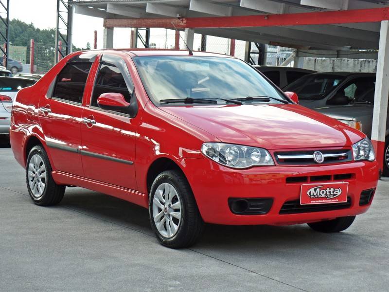 FIAT - SIENA - 2012/2012 - Vermelha - R$ 28.800,00