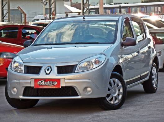 RENAULT - SANDERO - 2009/2010 - Prata - R$ 28.800,00